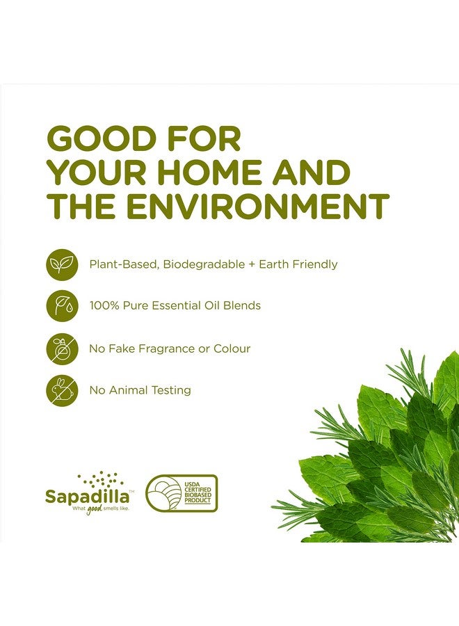 Liquid Hand Soap Rosemary + Peppermint Made With 100% Pure Essential Oil Blends, Cleansing & Moisturizing, Aromatic & Fragrant Hand Soap, Plant Based, Biodegradable, 12 Ounce (Pack Of 2)