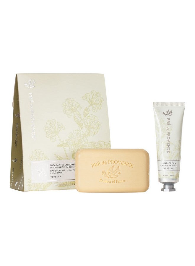 Gift Set Collection 150 Gram Soap Bar & 1 Fl Oz Hand Cream Verbena
