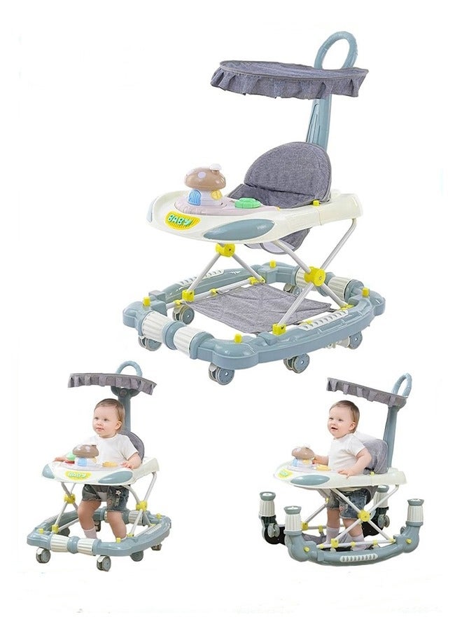 Adjustable And Foldable 4 In 1 Baby Walker 6 - 18 Months