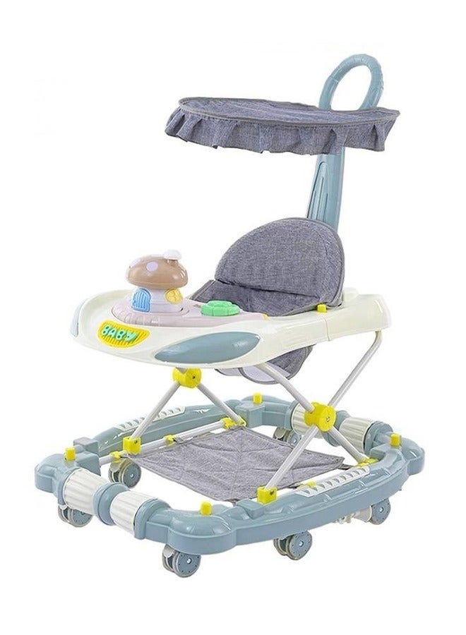 Adjustable And Foldable 4 In 1 Baby Walker 6 - 18 Months