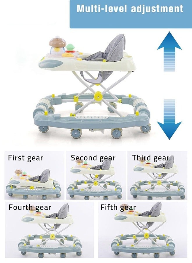 Adjustable And Foldable 4 In 1 Baby Walker 6 - 18 Months