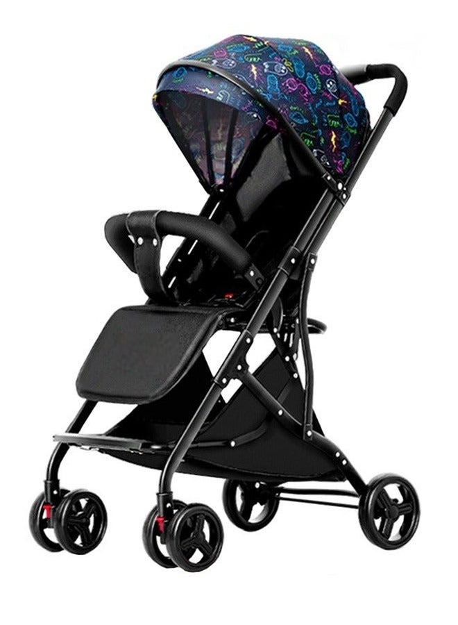 Multifunctional Lightweight Stroller With Trolley,  0 To 4 Months