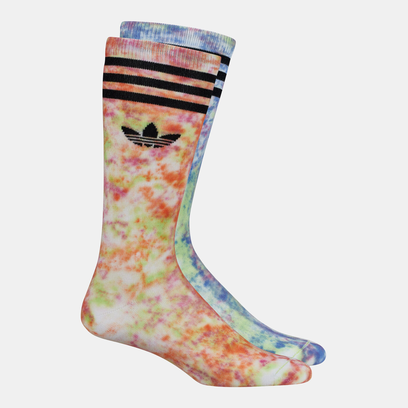 Men's Tie-Dyed Crew Socks (2 Pairs)