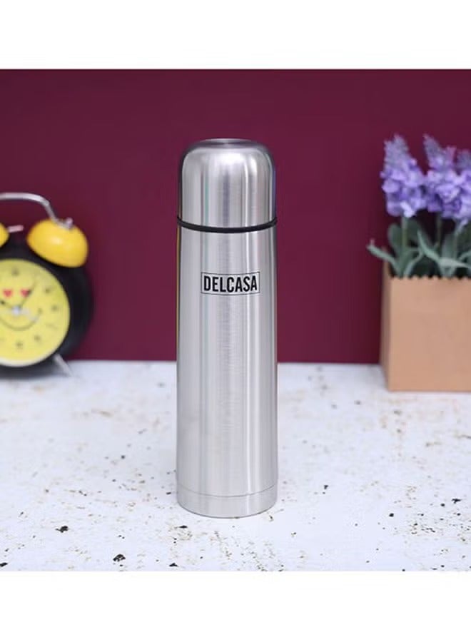 Stainless Steel Vacuum Bottle Silver