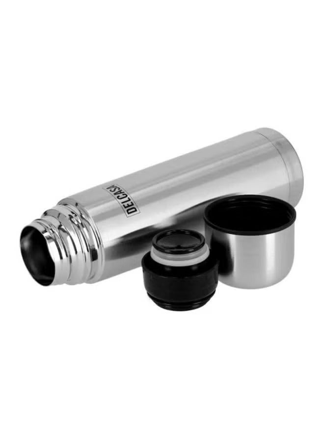 Stainless Steel Vacuum Bottle Silver