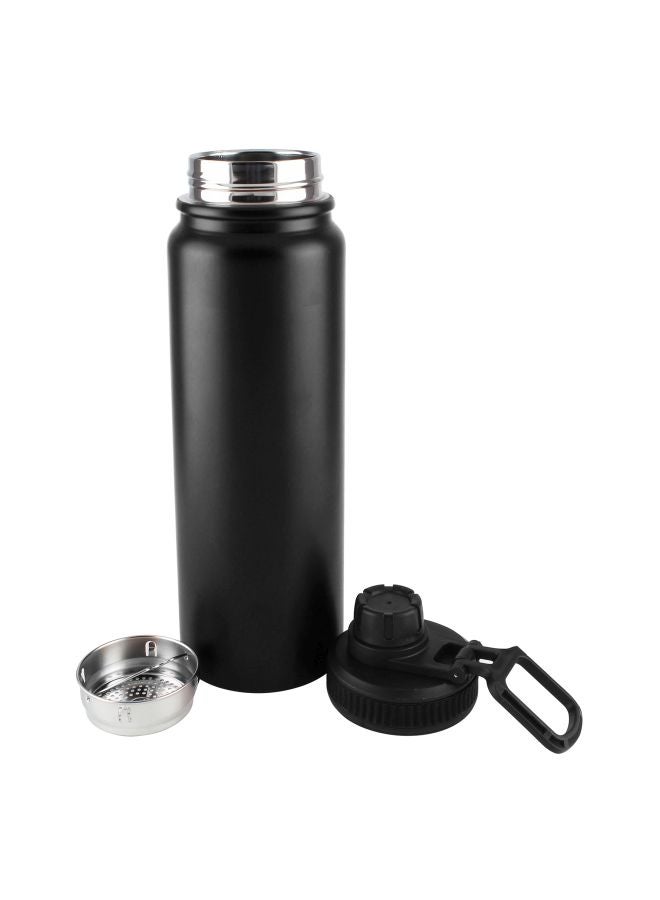 Stainless Steel Vacuum Flask Black