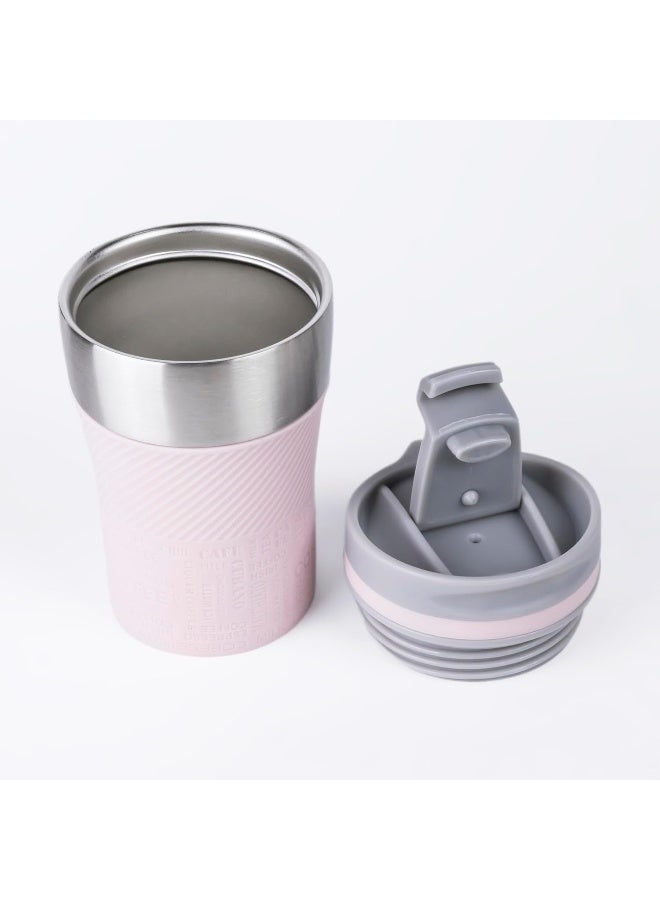 Insulated Stainless Steel Vacuum Mug, 243Ml - Your Compact Travel Essential For Hot And Cold Beverages Anywhere: Home, Gym, Outdoors, Office, And School - Pink