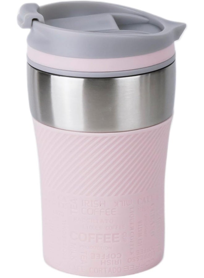 Insulated Stainless Steel Vacuum Mug, 243Ml - Your Compact Travel Essential For Hot And Cold Beverages Anywhere: Home, Gym, Outdoors, Office, And School - Pink