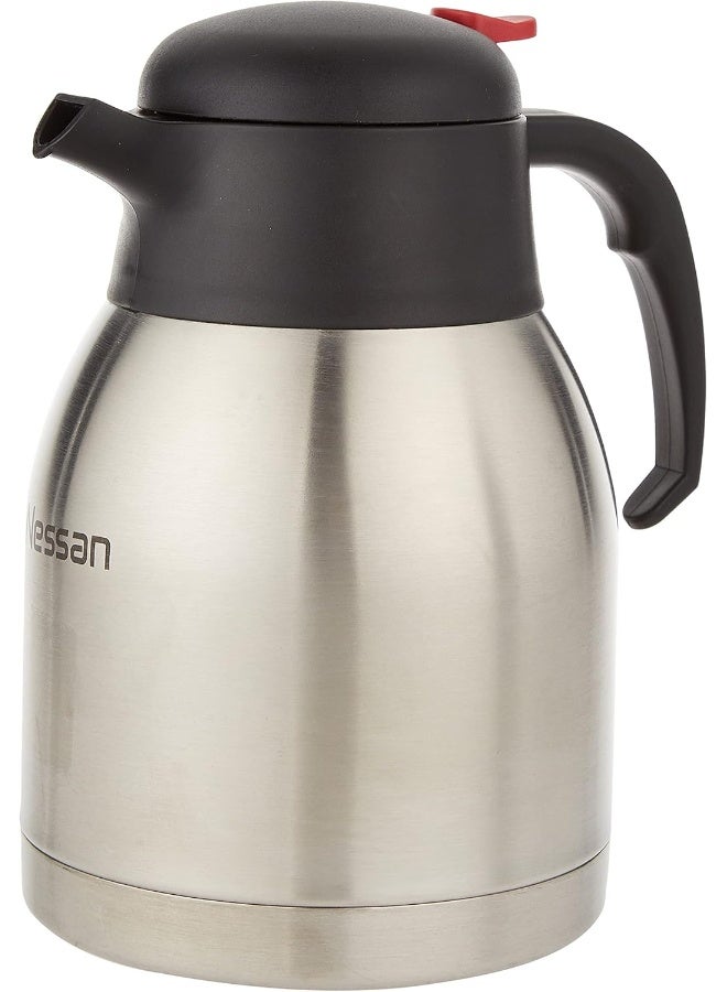 Full Steel Euro Flask, 1.8 Liter