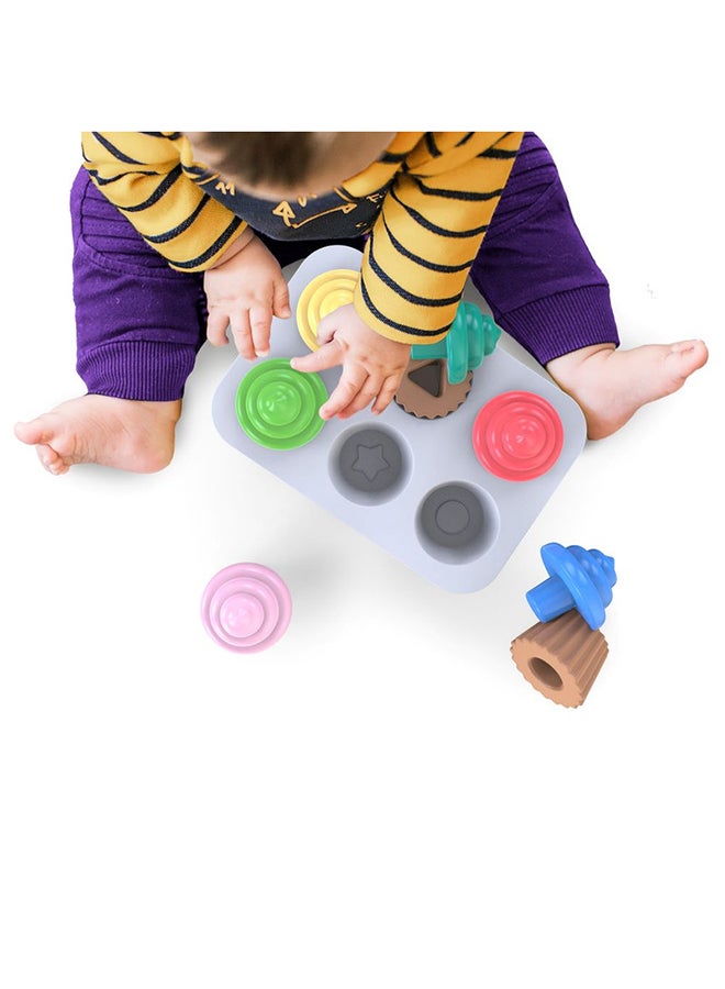 Sort  And Sweet Cupcakes  Shape Sorting Activity Toy​