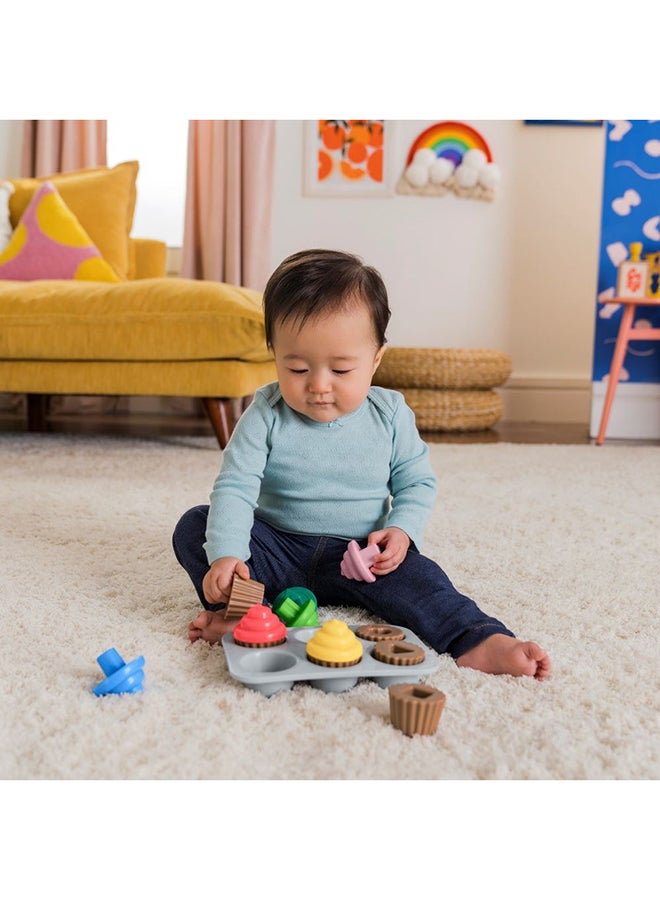 Sort  And Sweet Cupcakes  Shape Sorting Activity Toy​