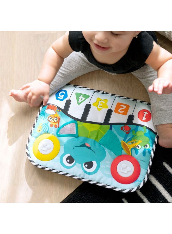 Neptune’s Kick & Explore Musical Kick Pad & Crib Toy for Infants – 3 Play Modes, Teaches Music, Colors, Numbers & Shapes in 3 Languages, Ages 0 Months+