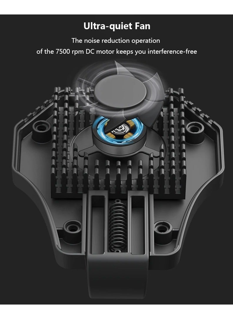 Mobile Phone Radiator Phone Cooling Fan For Gaming With No Noise