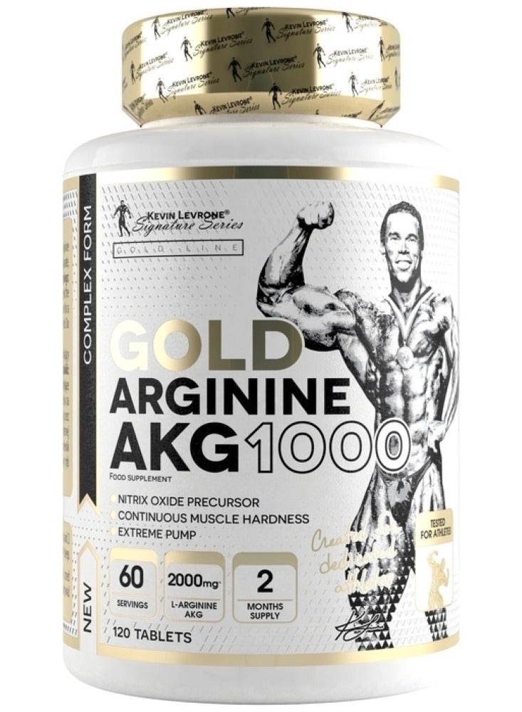 Gold Arginine AKG 1000 120 Tablets