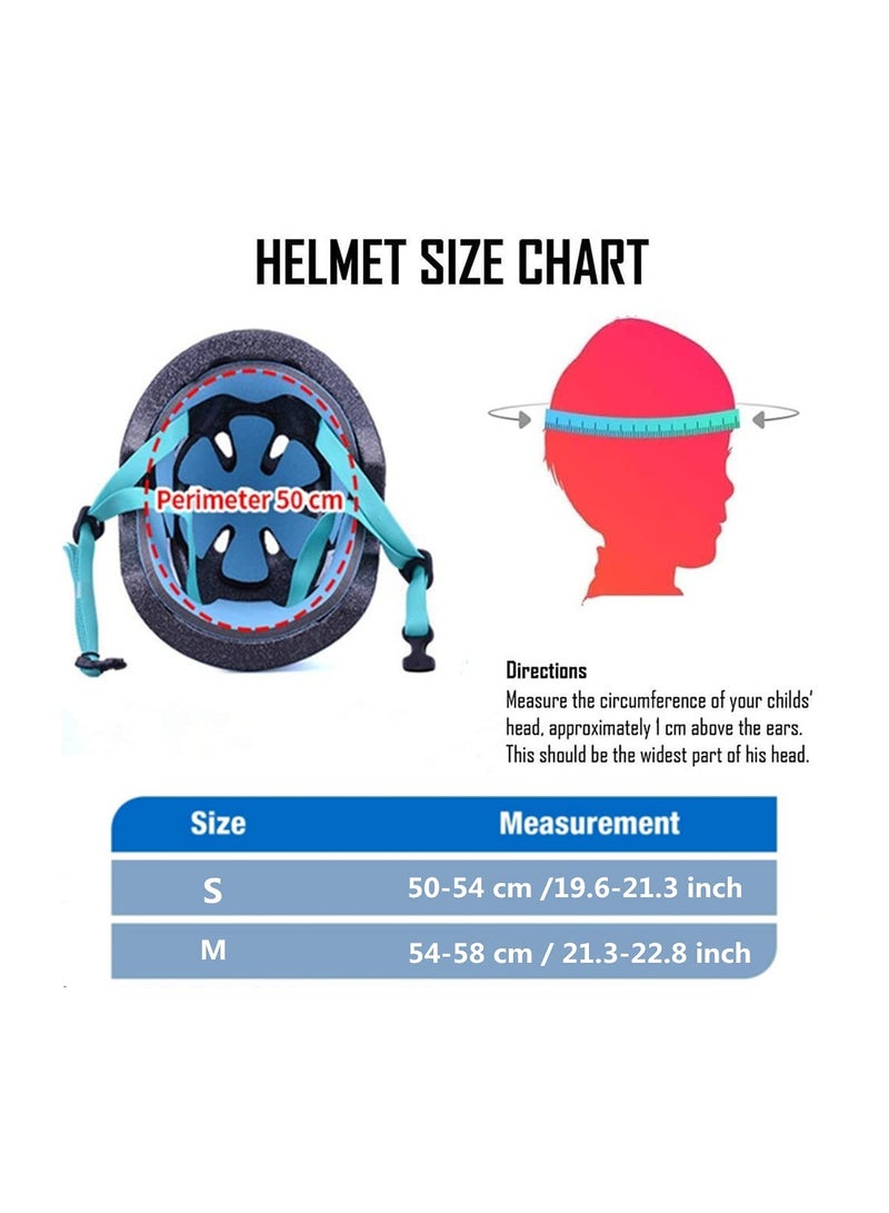 Protect Helmet for Kids Cycle Helmet for 2-5, Toddler Kids Bike Helmet Multi-Sport Helmet for Cycling Skateboard Scooter Skating 2 Sizes from Toddler to Youth