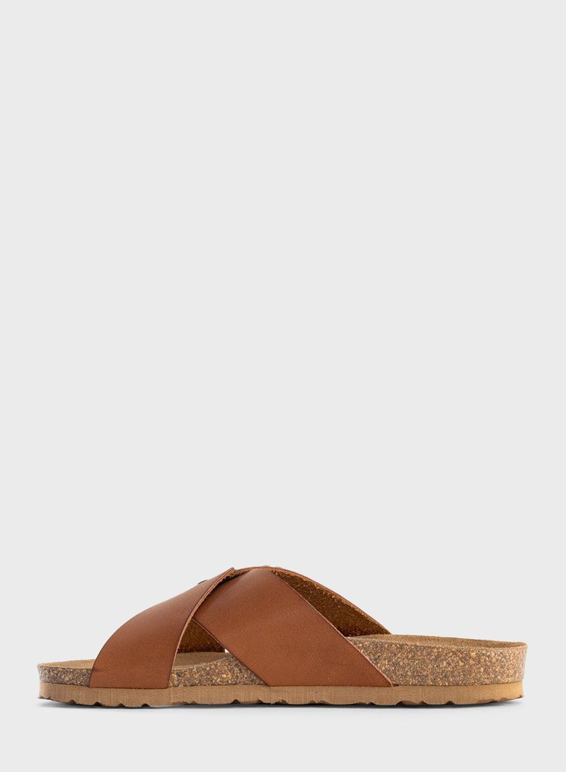 Sarria X Strap Wedge Sandals