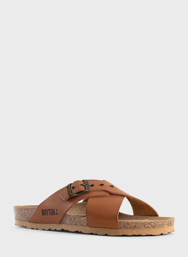 Sarria X Strap Wedge Sandals