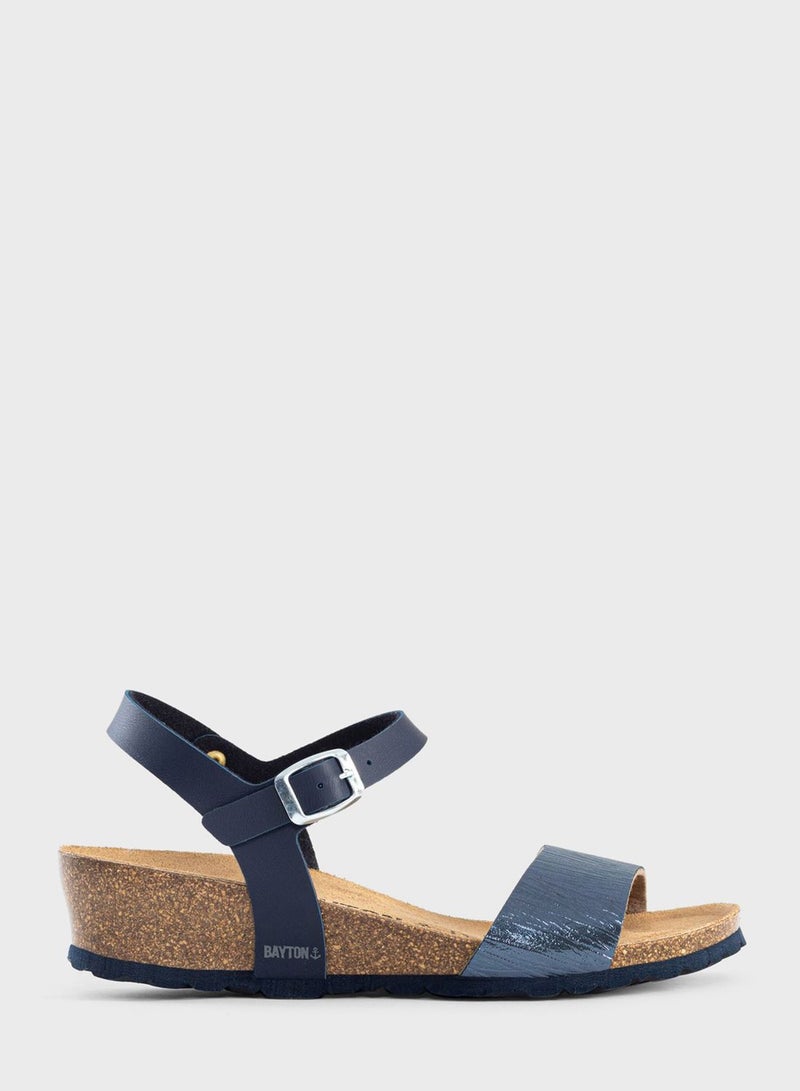 Wodonga Multi Strap Wedge Sandals