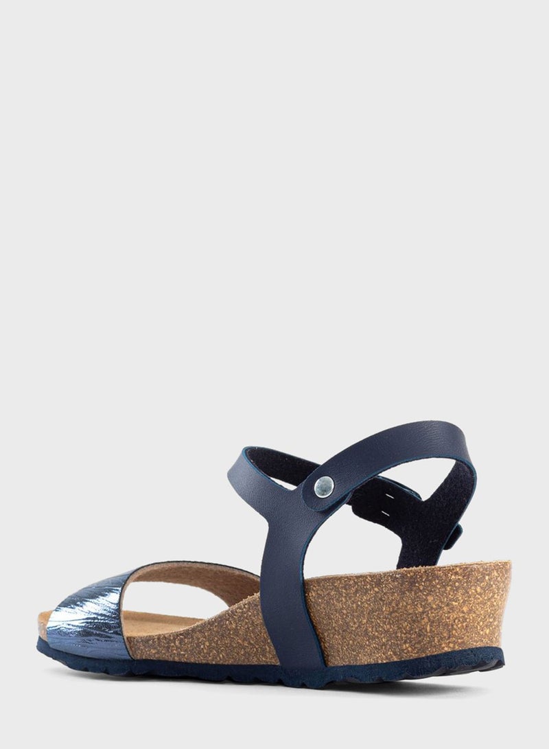 Wodonga Multi Strap Wedge Sandals