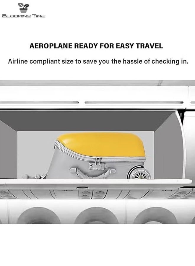 Luggage Children Can Mount Lazy Trolley To Travel And Walk The Baby Artifact Little Yellow Duck Baby