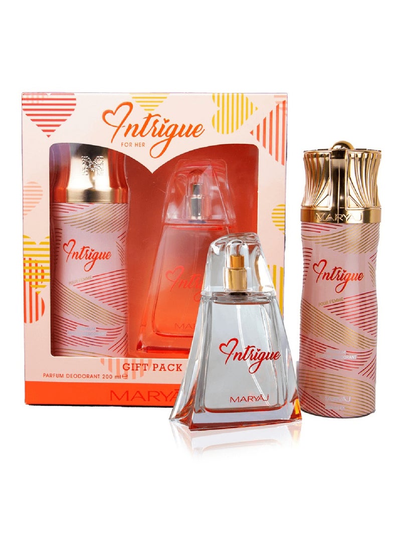 Intrigue EDP for Women + Body Spray 200ml