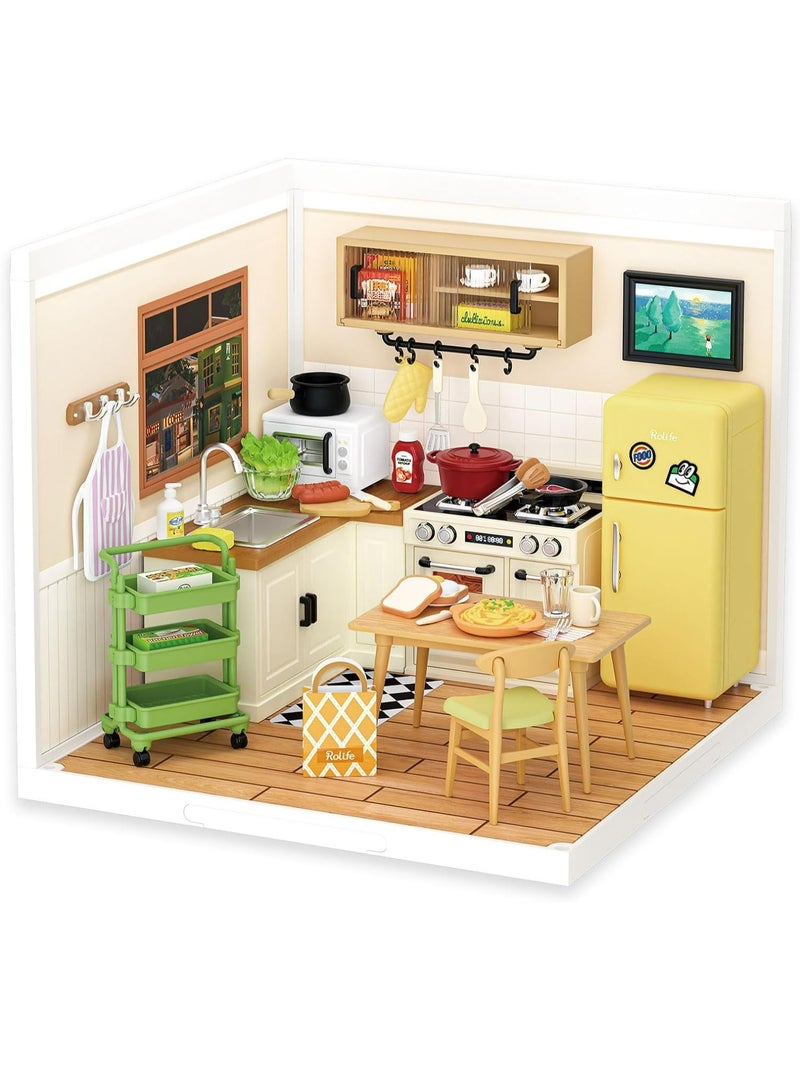 Rolife Happy Meals Kitchen DIY Plastic Miniature House DW008
Success Decorative DIY Crafts/Birthday Gifts/Home Decor For Girls&Boys Teens&Adults