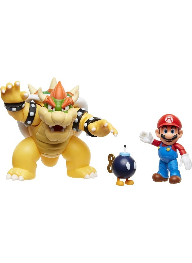 Nintendo Super Mario Bowser Vs Super Mario Special Set