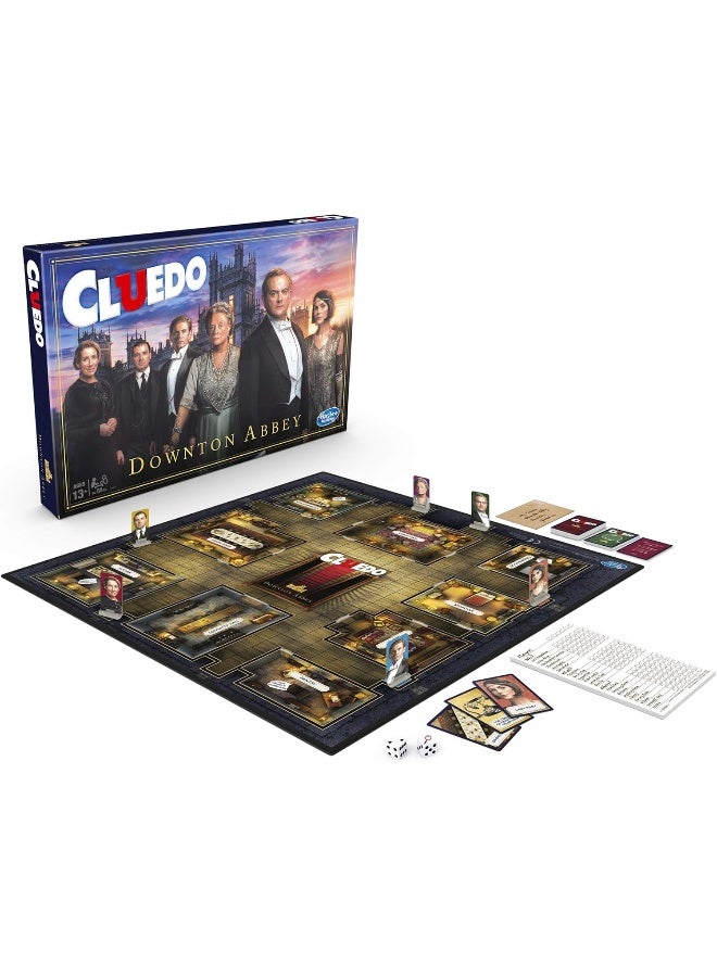 Cluedo Downton Abbey Edition Board Game for Kids Ages 13 and up, Inspired By Downton Abbey