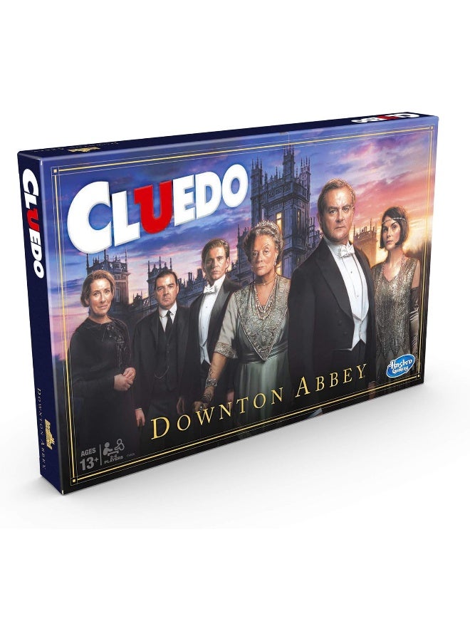 Cluedo Downton Abbey Edition Board Game for Kids Ages 13 and up, Inspired By Downton Abbey