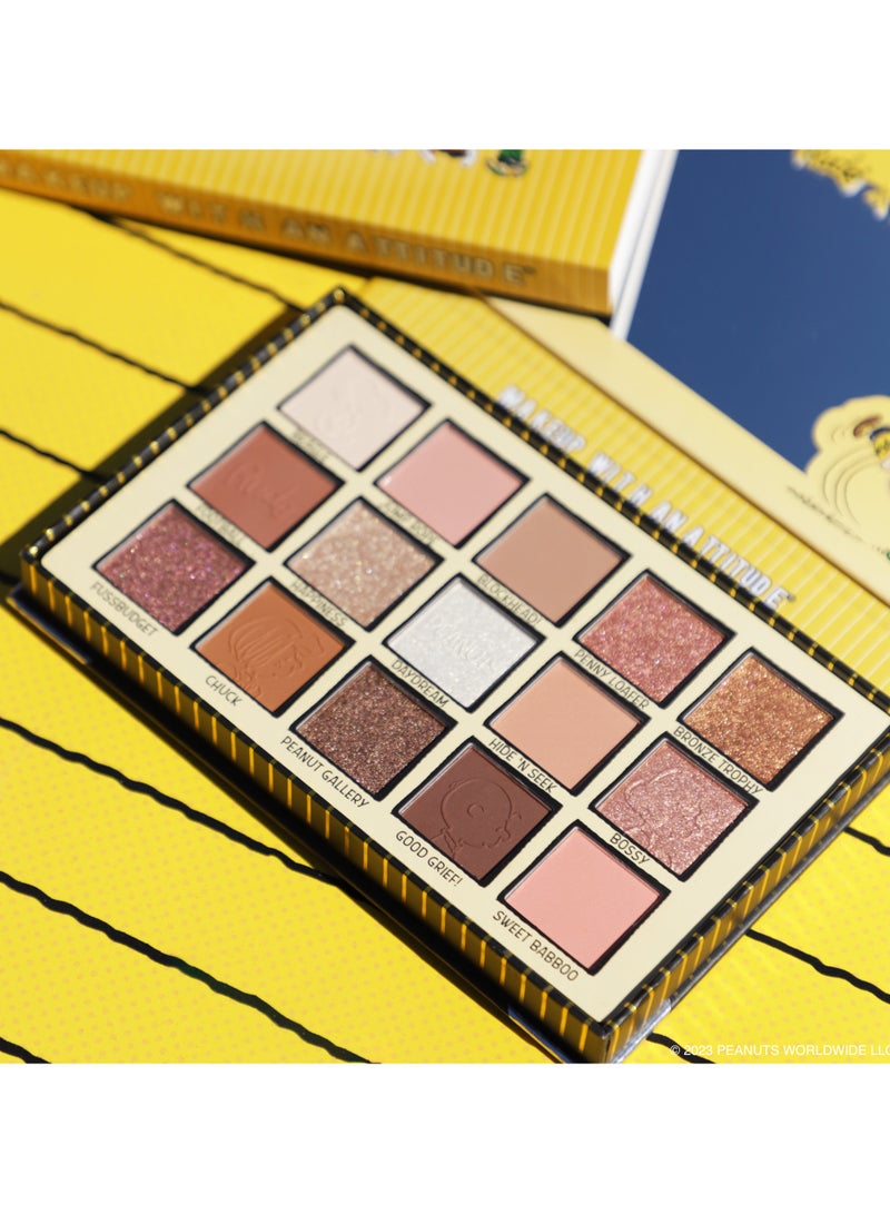 Peanuts Shades Of Peanuts Eyeshadow Palette Warm-Toned