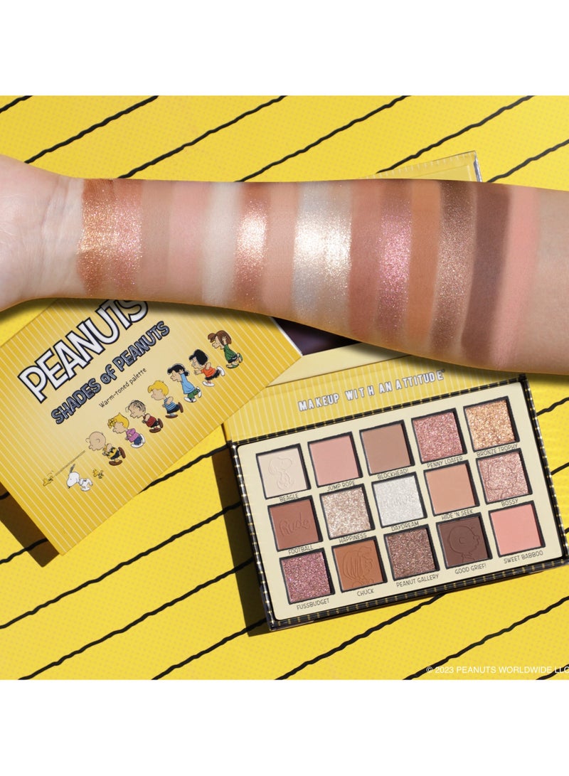 Peanuts Shades Of Peanuts Eyeshadow Palette Warm-Toned