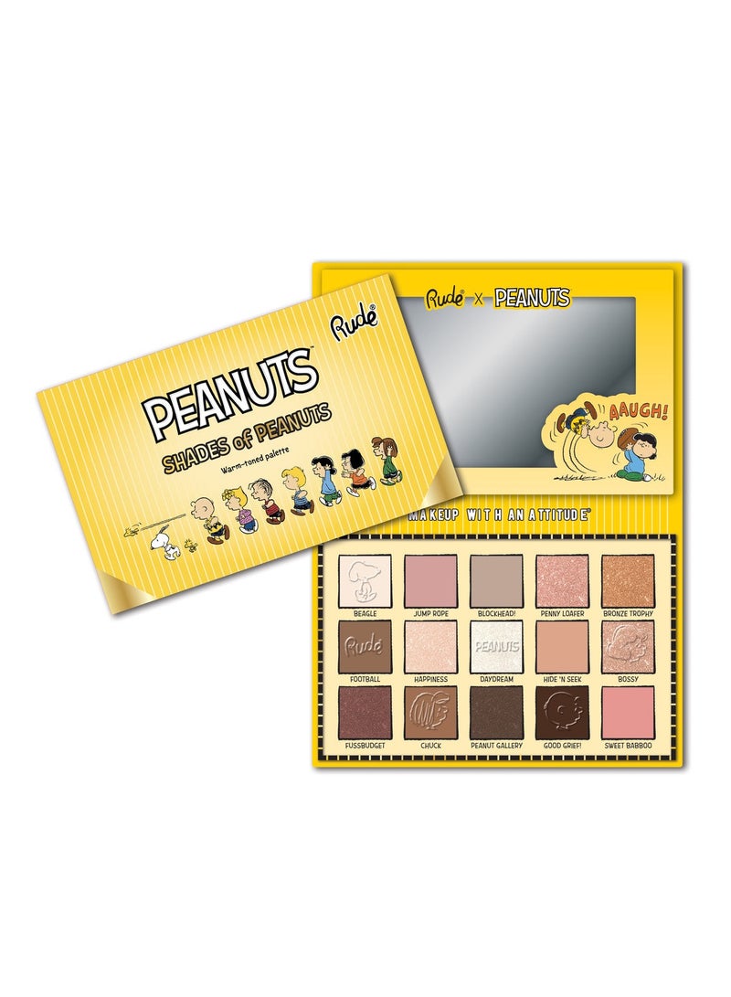 Peanuts Shades Of Peanuts Eyeshadow Palette Warm-Toned