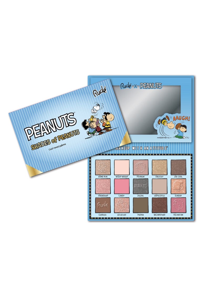 Peanuts Shades Of Peanuts Eyeshadow Palette Cool-Toned