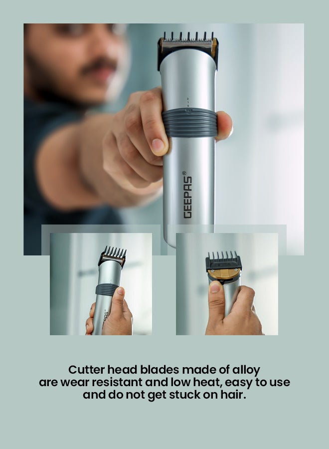 Professional Hair Clipper & Beard trimmer Grey