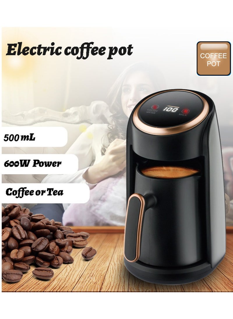 Automatic Turkish Coffee Maker Machine 1 to 5 Cups, 600W Hıgh Power