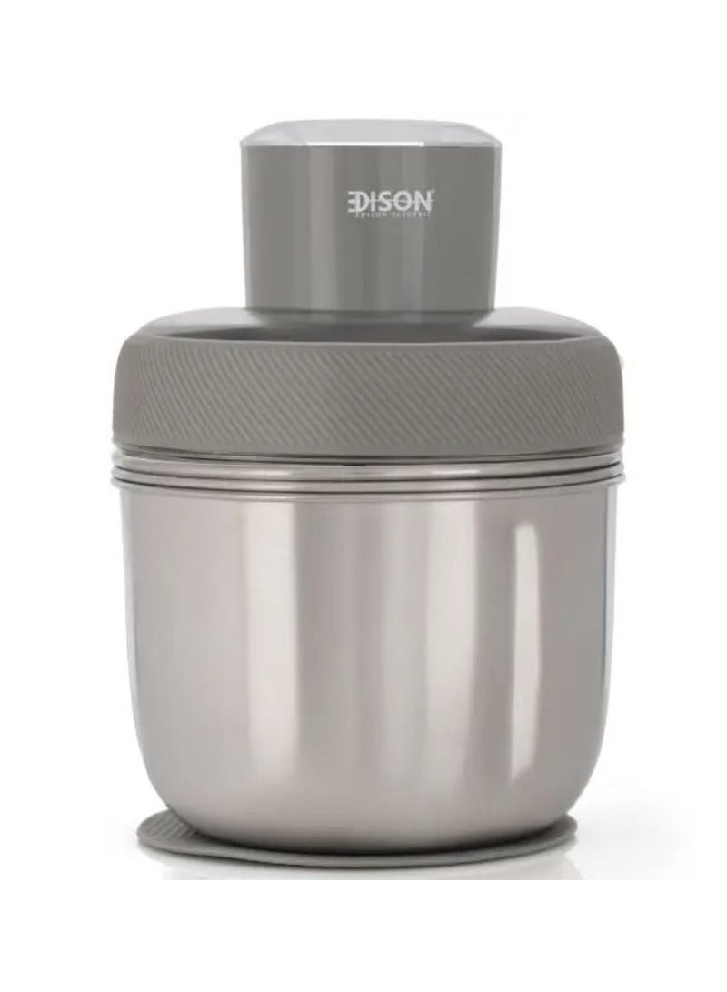 Edison Food Processor 3 Bowl Gray 350 W