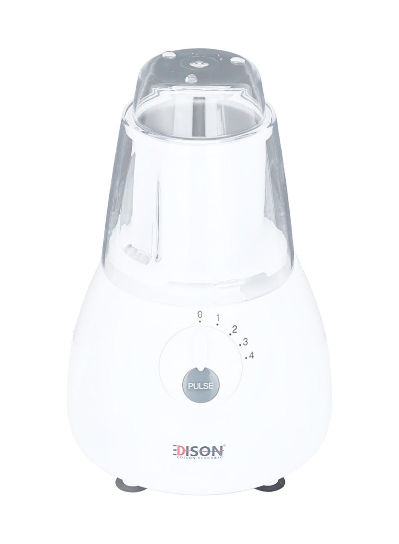 Electric Blender White 2×1 1.5L 550W 4 Speeds