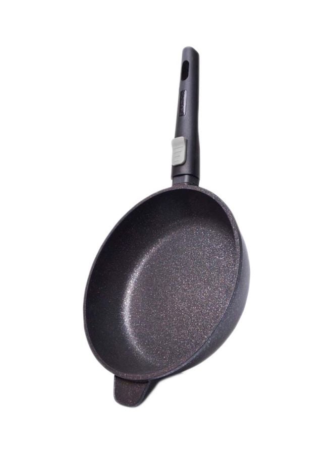 Deep Frying Pan Black 28cm