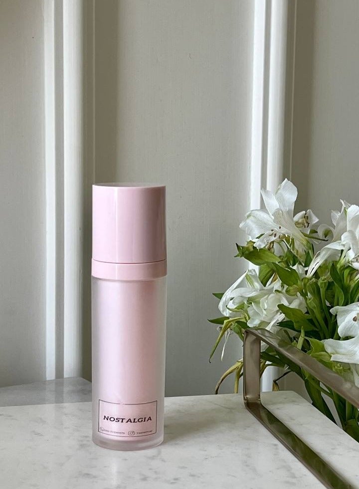 Nostalgia Baby Powdery Musk Cream – Hydrating Gel Formula with Indian Musk & Vitamin B3, Long-Lasting Scent