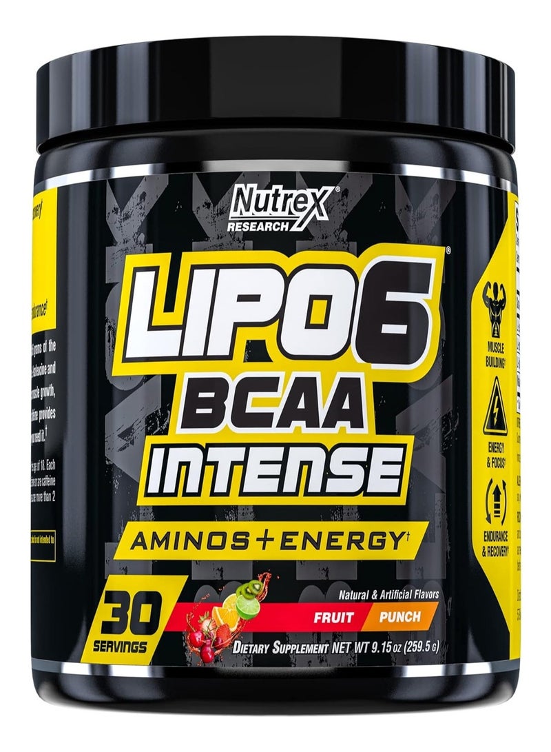 Nutrex Research Lipo6 Fruit Punch Flavor 295.5g, 30 serving