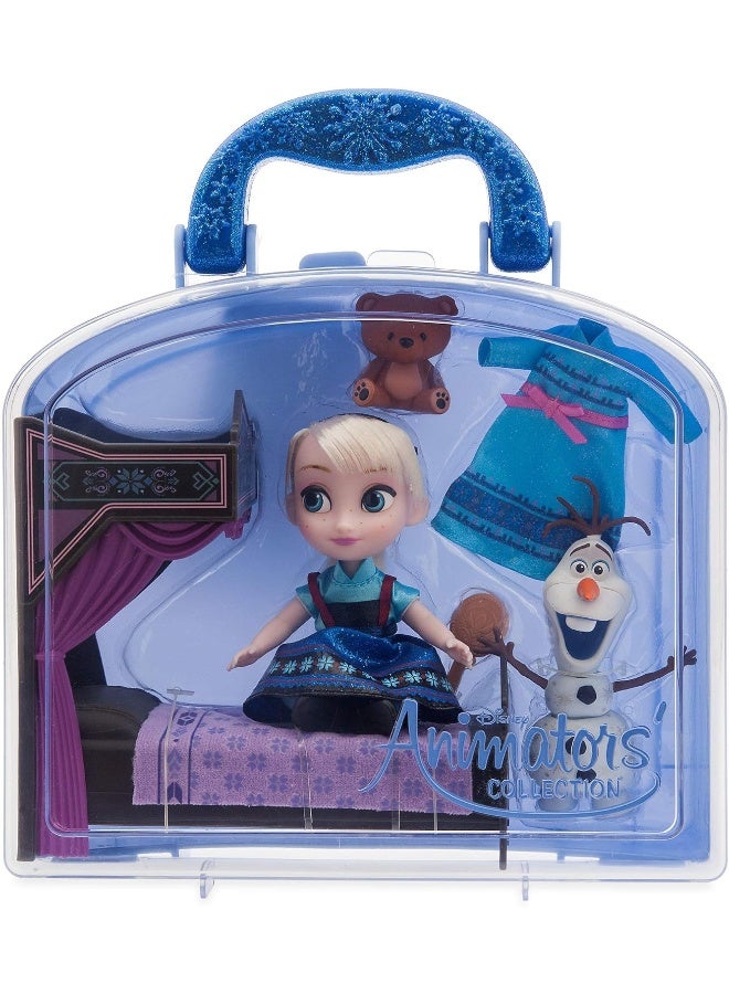 Disney Animators' Collection Elsa Mini Doll Play Set