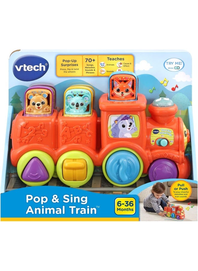 VTech Pop and Sing Animal Train