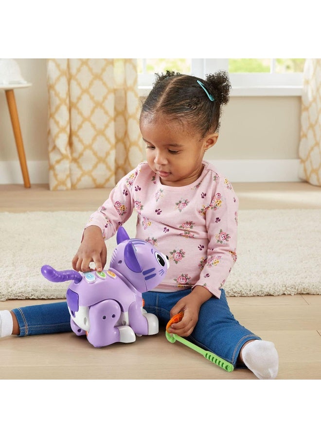 VTech Purr and Play Zippy Kitty, Purple