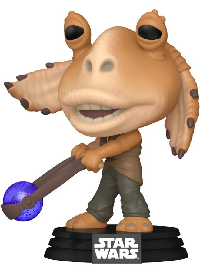 Funko POP! Star Wars: Episode 1 The Phantom Menace Anniversary - Jar Jar Binks with Booma Balls - Vinyl Collectible Figure