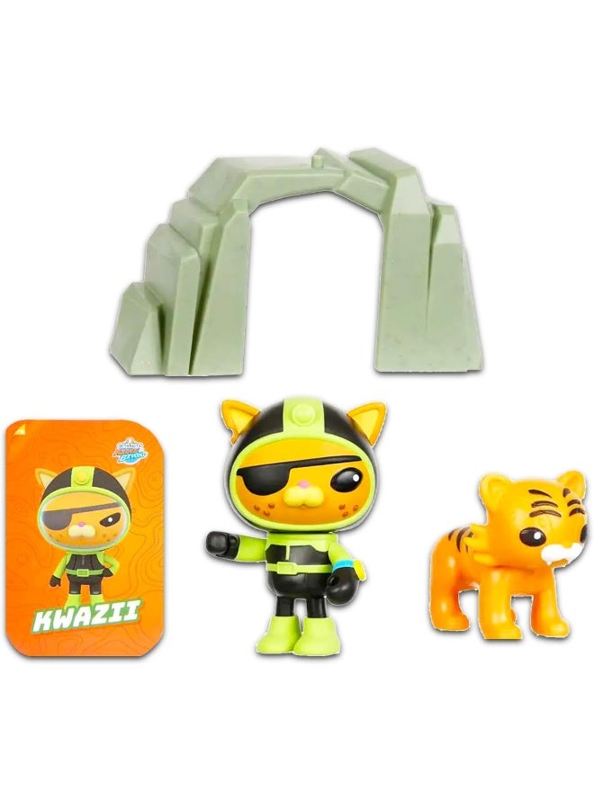 Disney Octonauts Toys Bundle - 2 Pc Octonauts Party Favors, Action Figures Featuring Captain Barnacles and Kwazii, Accessories and More | Octonauts Playset