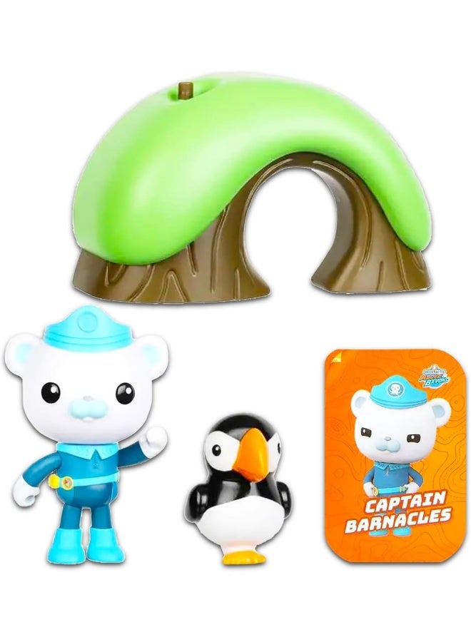 Disney Octonauts Toys Bundle - 2 Pc Octonauts Party Favors, Action Figures Featuring Captain Barnacles and Kwazii, Accessories and More | Octonauts Playset