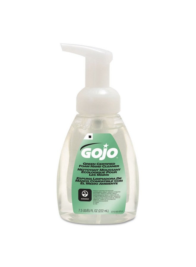 571506Ct Green Certified Foam Soap Fragrancefree Clear 7.5 Oz. Pump Bottle (1 Bottle)