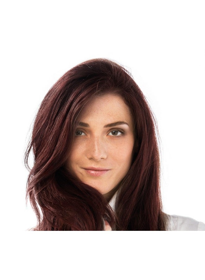 Permanent Haircolor Gel 5M Light Mahogany Chestnut Alcohol Free Vegan 100% Grey Coverage 4.56 Oz