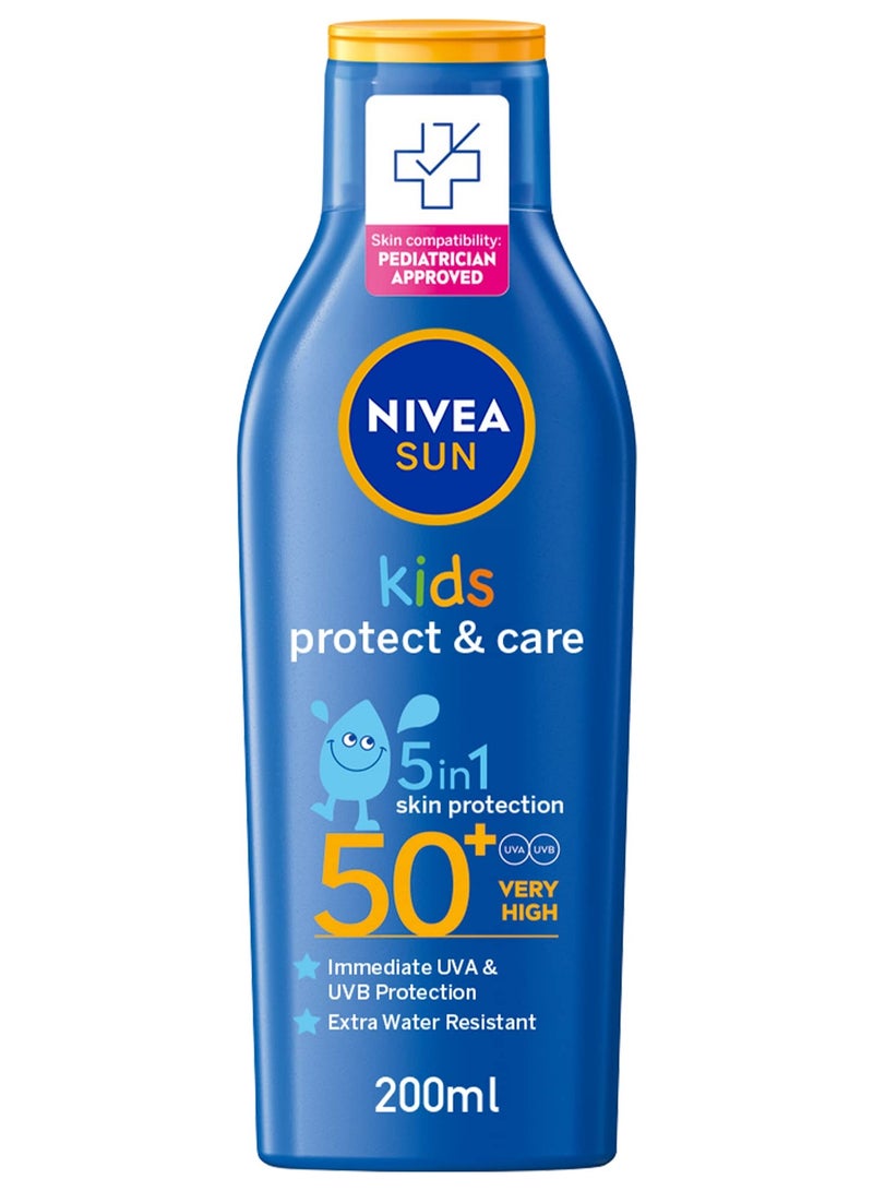 Sun Kids Protect & Care Lotion SPF50+ 200ml