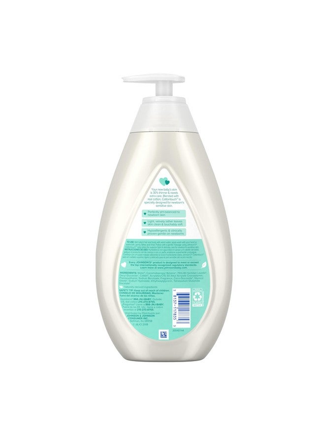 Cottontouch Newborn Baby Wash & Shampoo With No More Tears, 27.1 Fl Oz